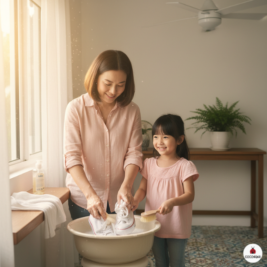 How to Wash Kids’ Shoes Without Damaging Them