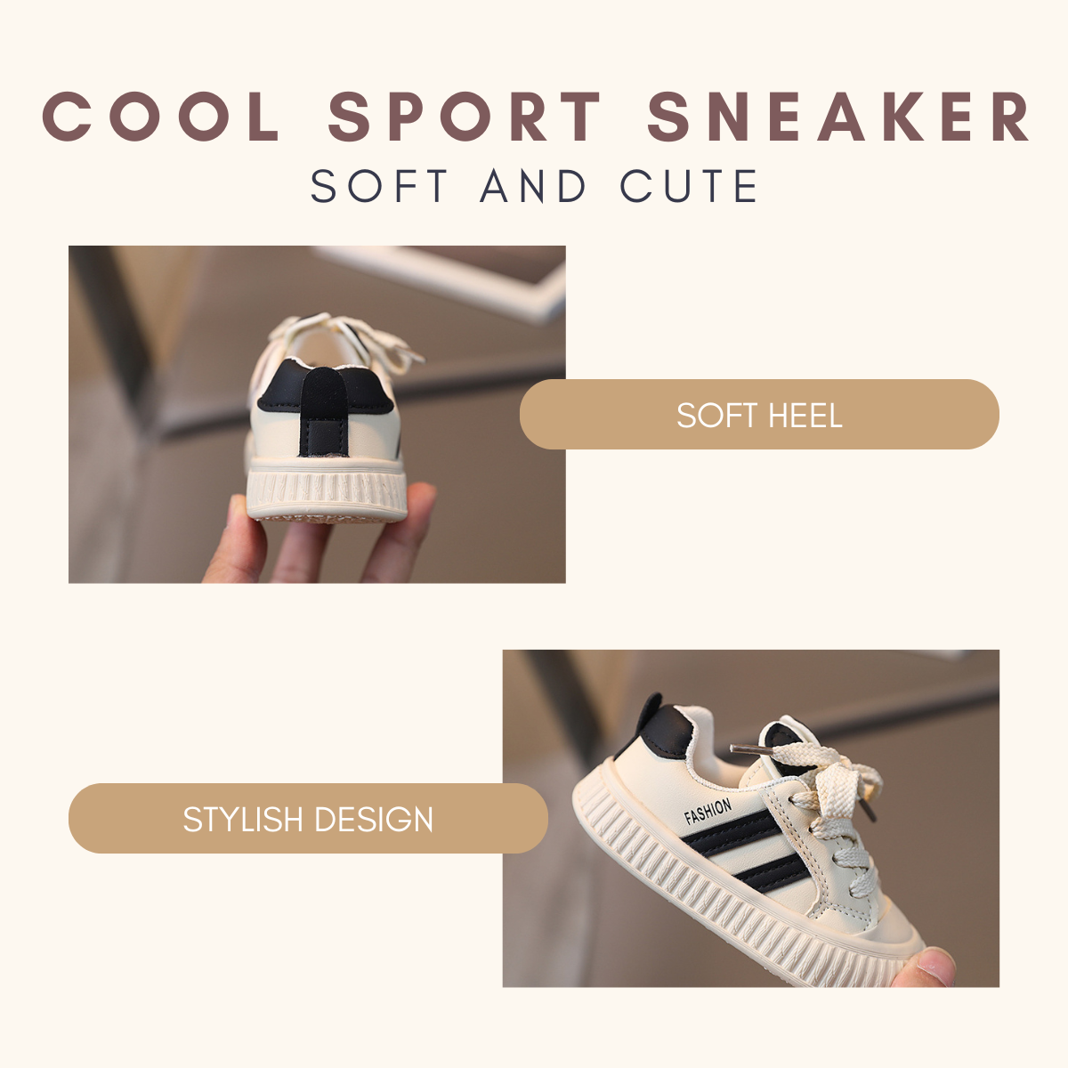 Lil Dash Sport Sneaker Kasut Baby Boy Kids Sport Shoes