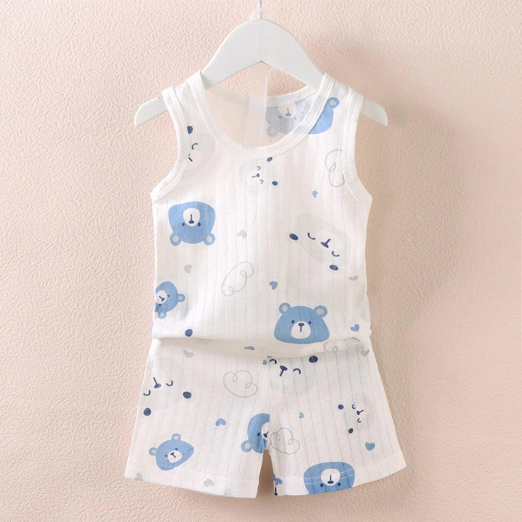 Sunny Singlet Clothes Set Baby Clothes Kids Baju Budak