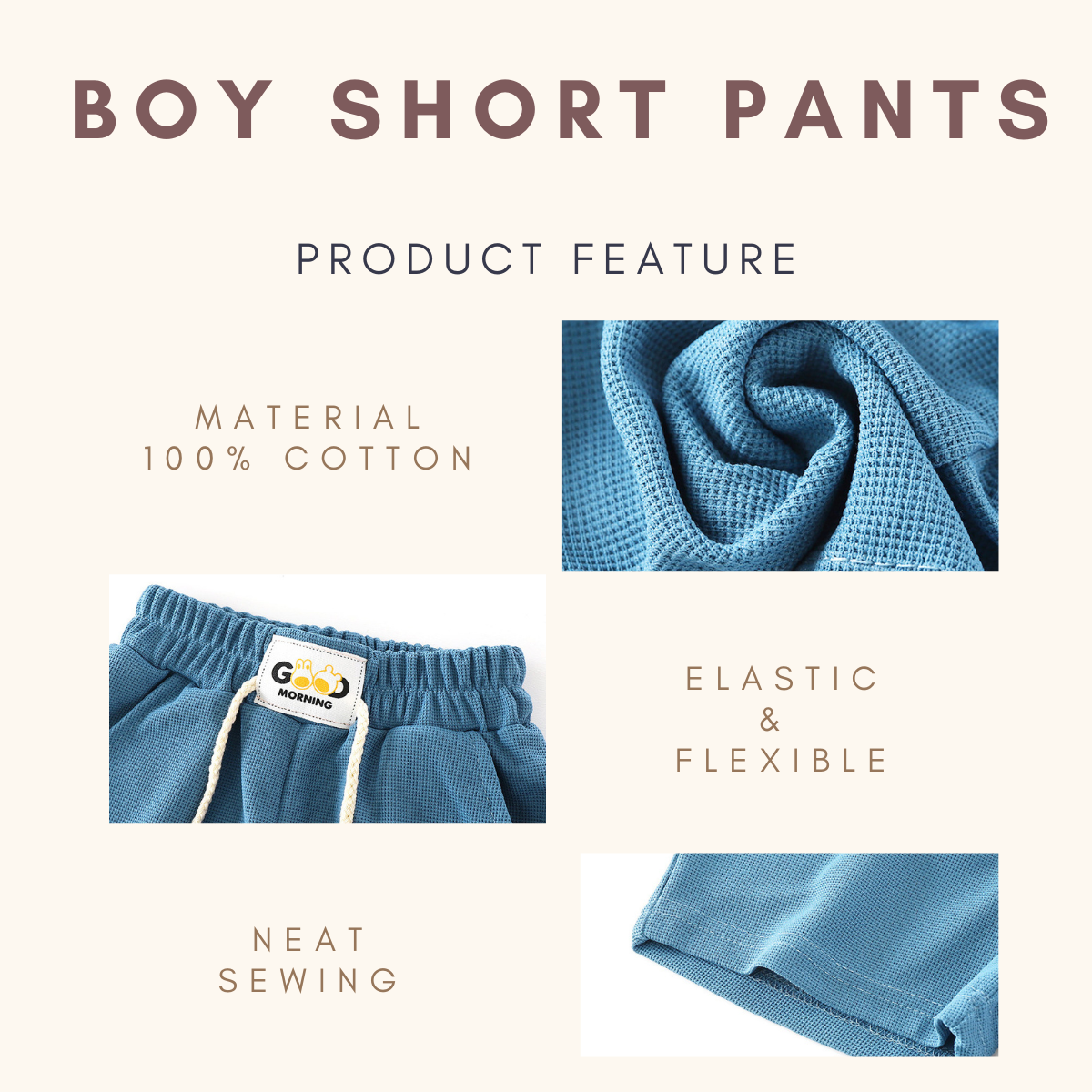 Cozy Boy Short Pant Boy Short Pants Seluar Pendek Budak