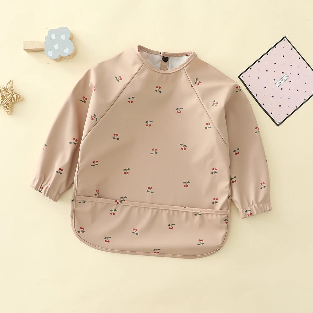 Premium Bib Long Sleeve Baby Feeding Bib