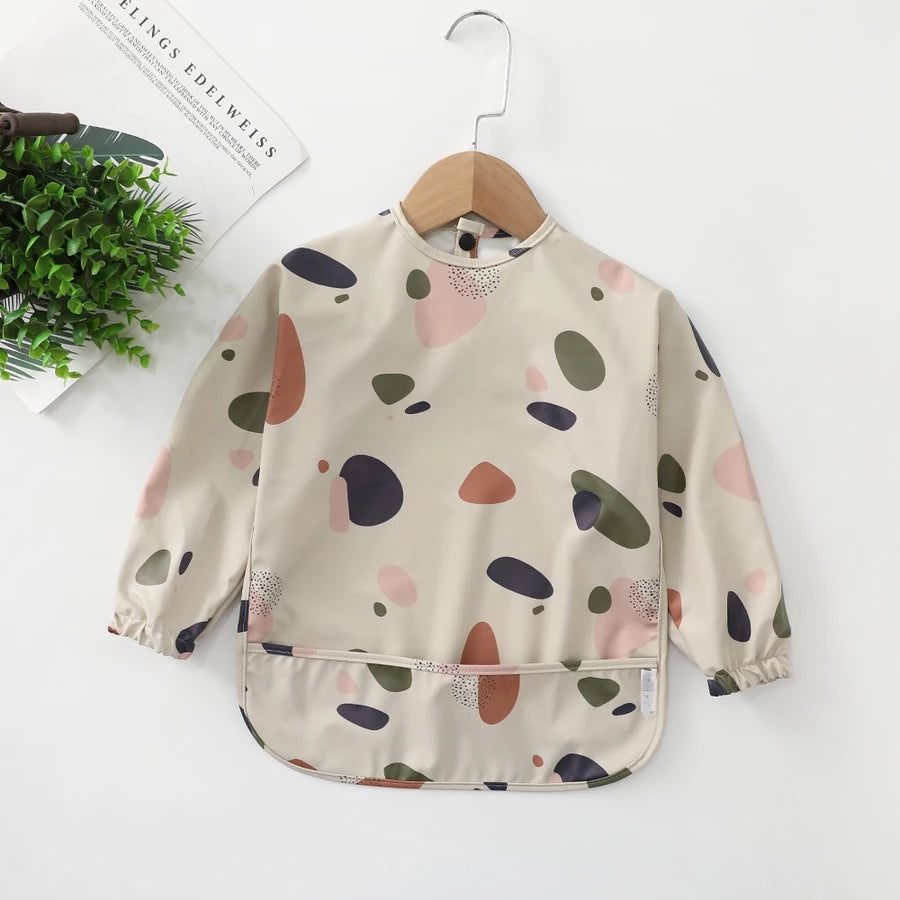 Premium Bib Long Sleeve Baby Feeding Bib