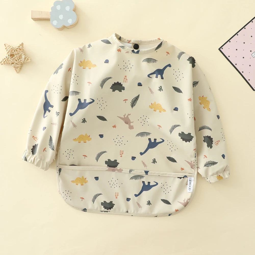 Premium Bib Long Sleeve Baby Feeding Bib