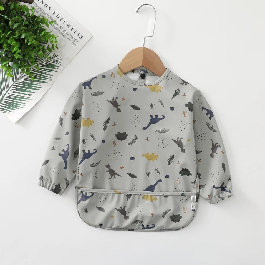 Premium Bib Long Sleeve Baby Feeding Bib
