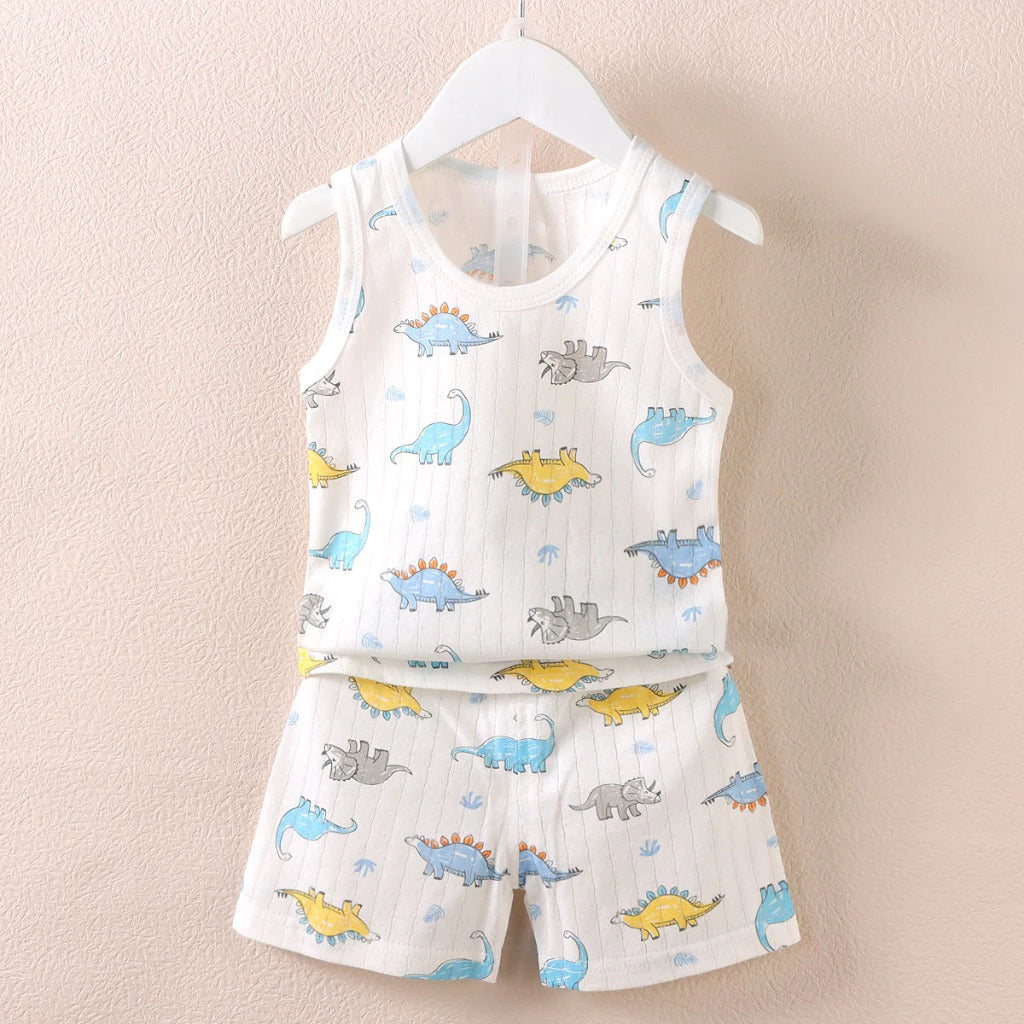 Sunny Singlet Clothes Set Baby Clothes Kids Baju Budak