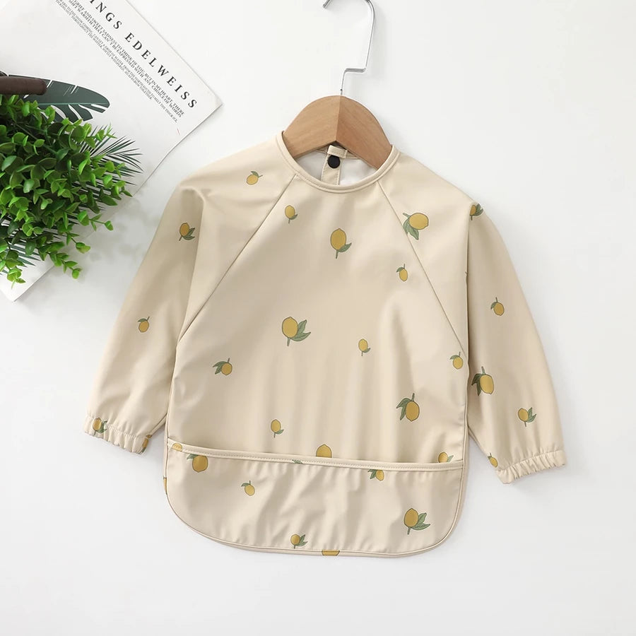 Premium Bib Long Sleeve Baby Feeding Bib