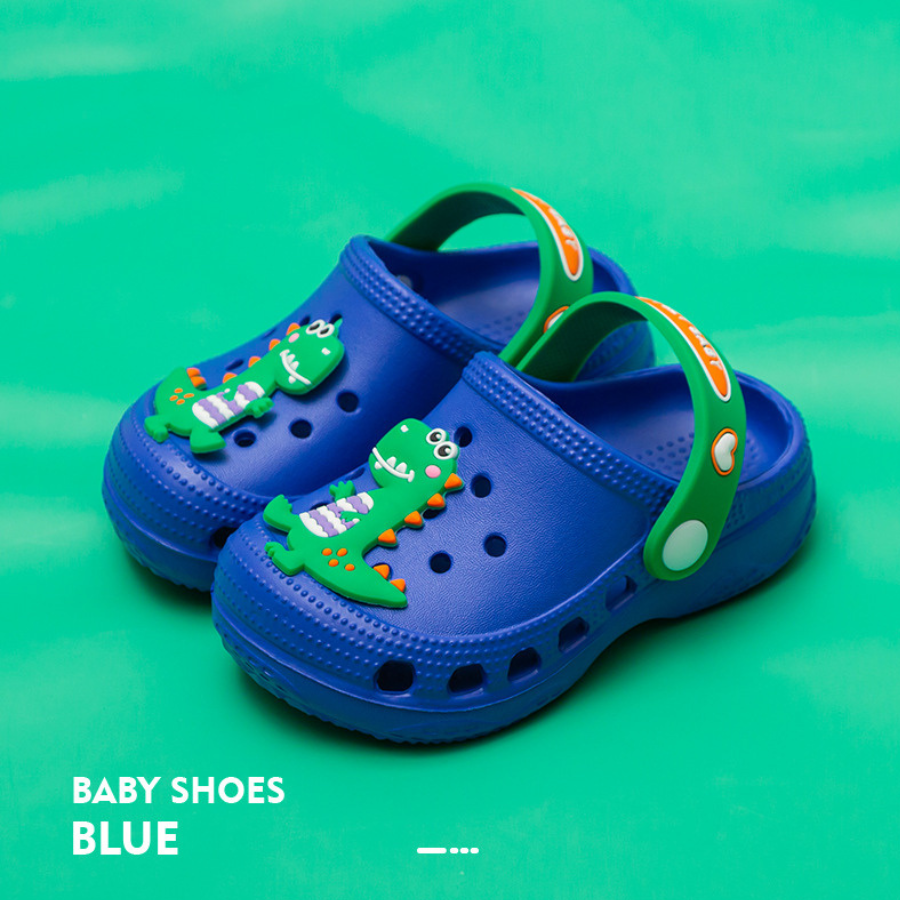Cheerful Mario Kids Rubber Sandal Kasut Raya Baby Unisex