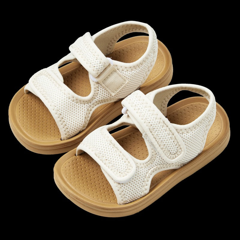 Cheerful Mario Kids Plain Colour Sandal Kids Shoes