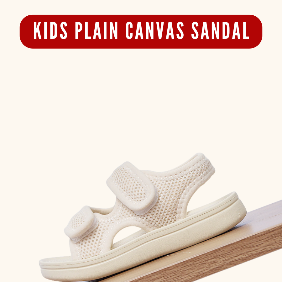 Cheerful Mario Kids Plain Colour Sandal Kids Shoes