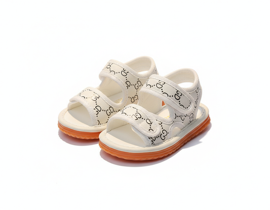 PeepToe Baby Sandal with Sound Kasut Raya Baby Boy Bunyi