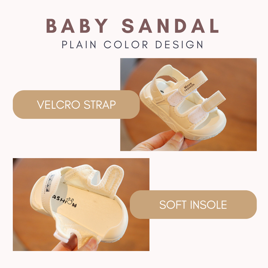 Snuggle Step Baby Shoes Kasut Raya Baby Unisex Kids Sandal