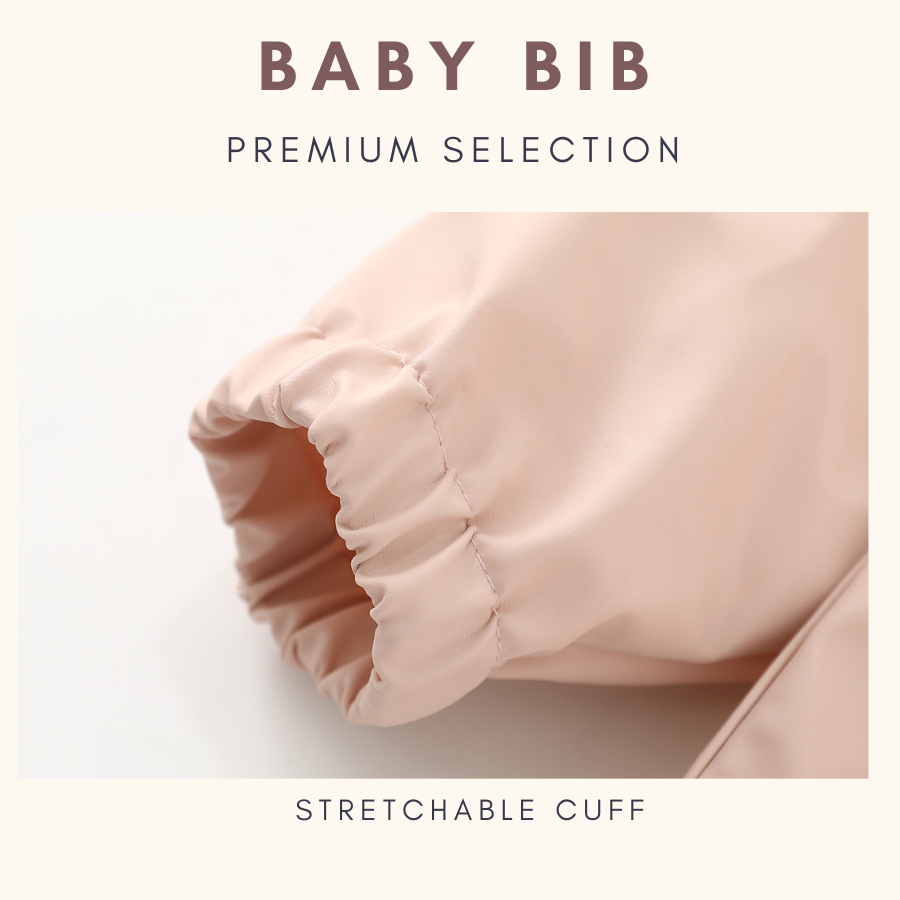 Premium Bib Long Sleeve Baby Feeding Bib