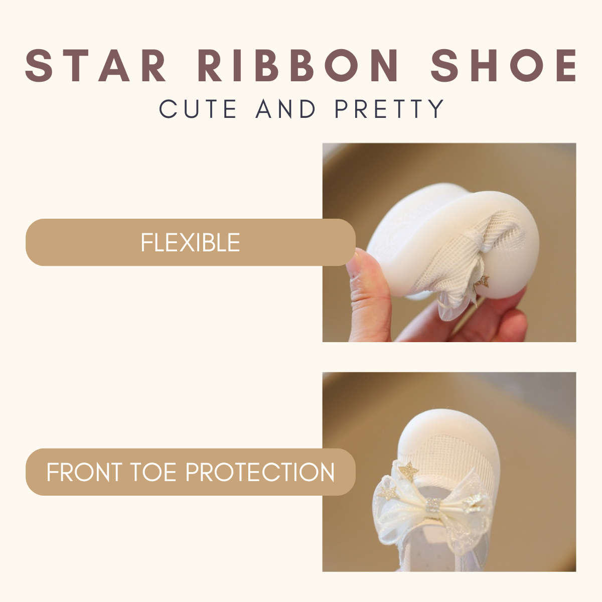 Tutu Cute Ribbon Stars Baby Shoes Baby Shoes Girl Kids