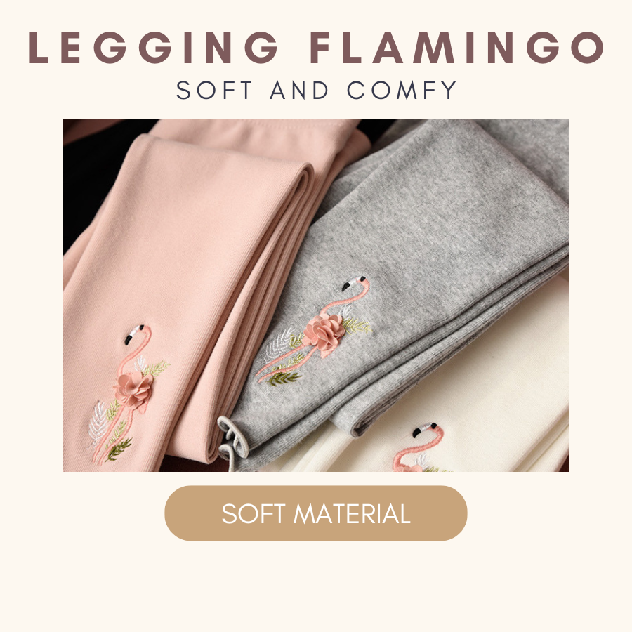 Legging Flamingo Seluar Legging Budak Kids Girl