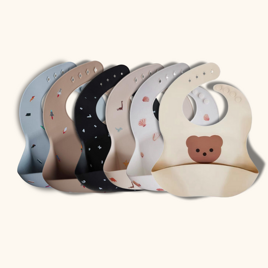 Ins Premium Silicone Bib Baby Bib Premium Soft Silicon