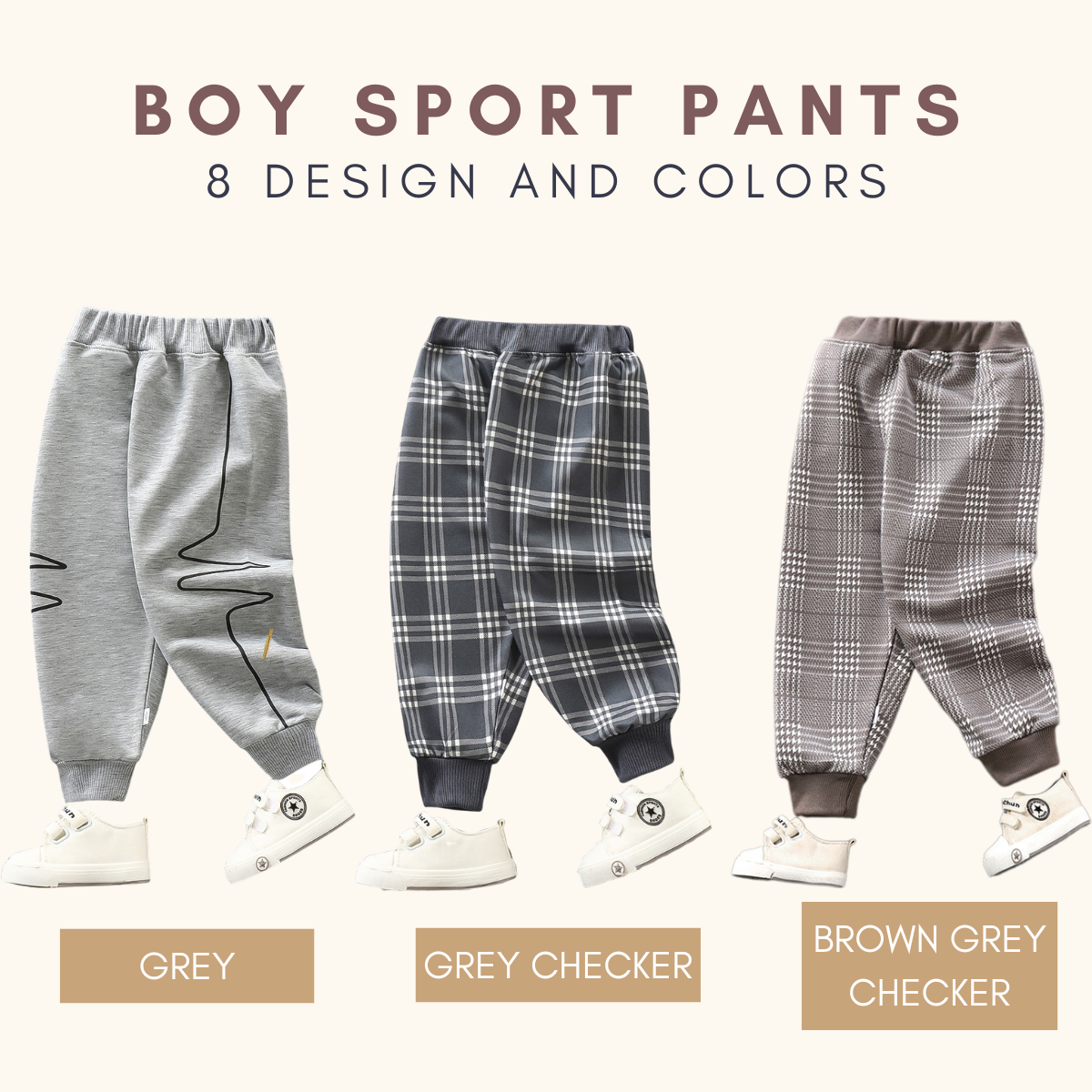 Boy Dash Sport Pant Line Seluar Panjang Budak Lelaki