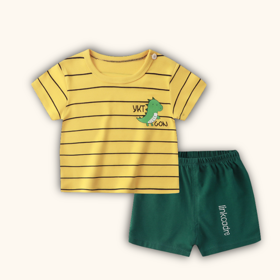 KickMax Clothes Set Baju Budak Lelaki