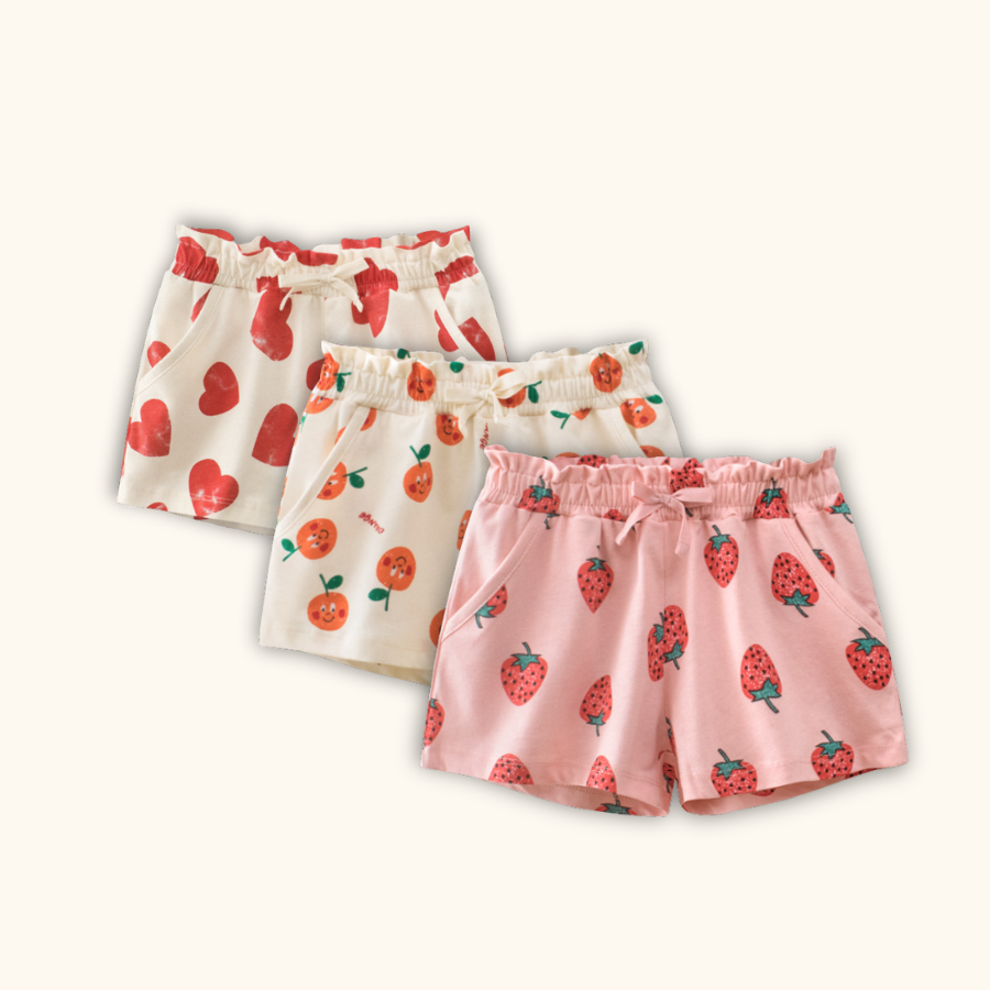Fruitty Girl Short Pants Seluar Pendek Budak Kids Shorts