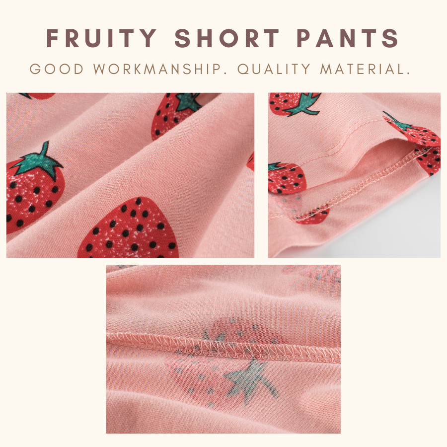 Fruitty Girl Short Pants Seluar Pendek Budak Kids Shorts
