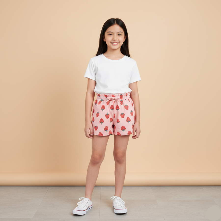 Fruitty Girl Short Pants Seluar Pendek Budak Kids Shorts