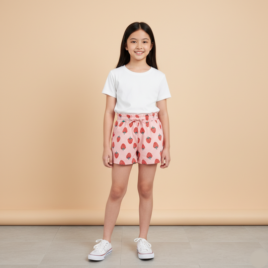 Fruitty Girl Short Pants Seluar Pendek Budak Kids Shorts