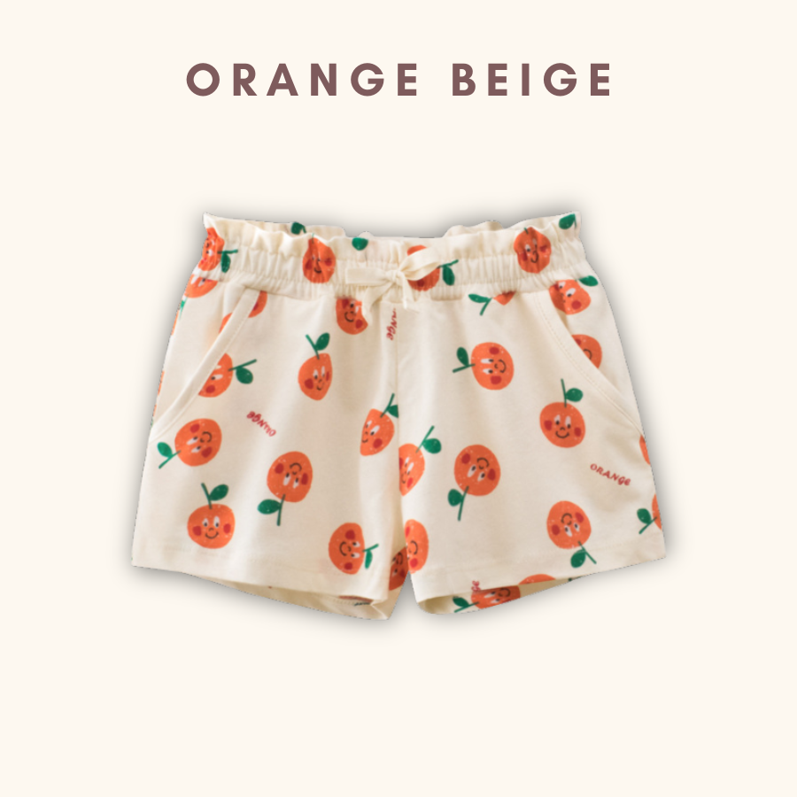 Fruitty Girl Short Pants Seluar Pendek Budak Kids Shorts