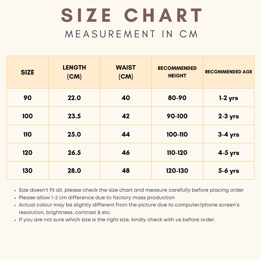 Plain Girl Short Pants Seluar Pendek Perempuan