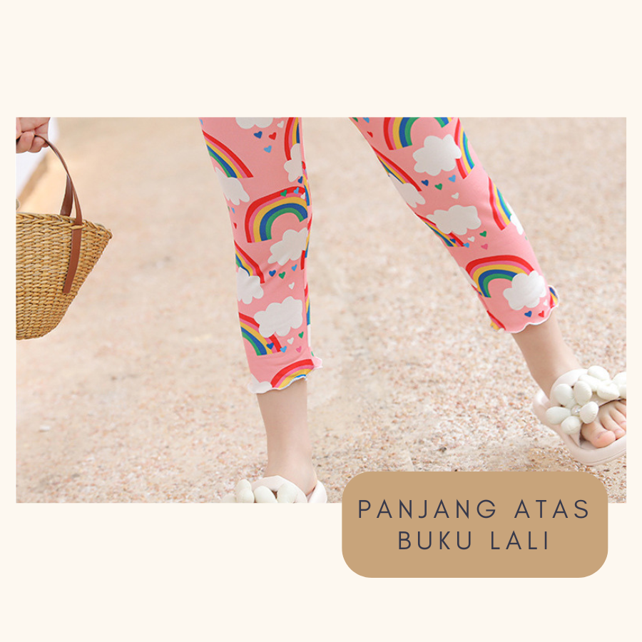 Daisy Girl Cropped Pant Legging Kids Girl