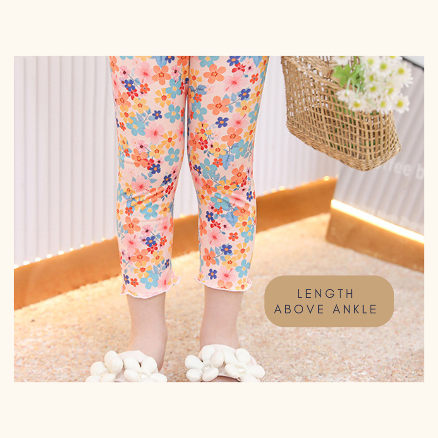 Daisy Girl Cropped Pant Legging Kids Girl