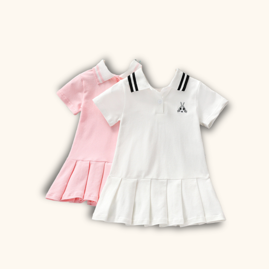Playfit Girl Dress Baju Raya Budak Perempuan
