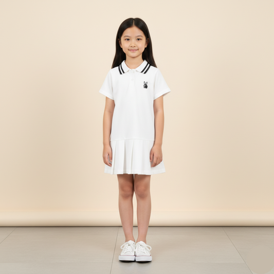 Playfit Girl Dress Baju Raya Budak Perempuan