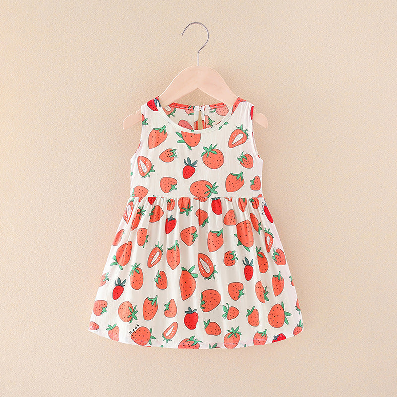 Princess Cotton Silk Dress Dress Budak Kids Girl Dress