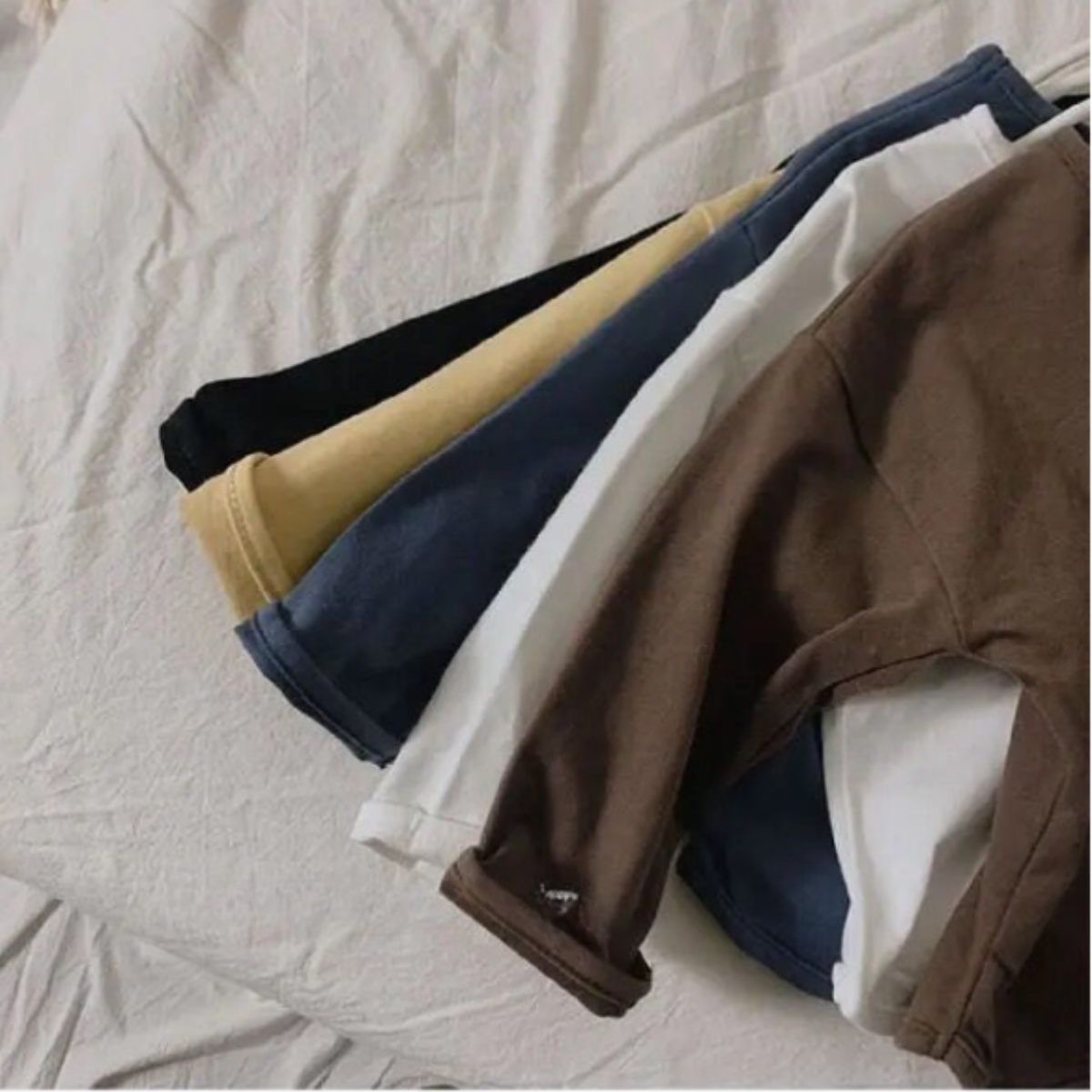 Pokopoko Plain Long Sleeve Tshirt Baju Raya Budak Lengan