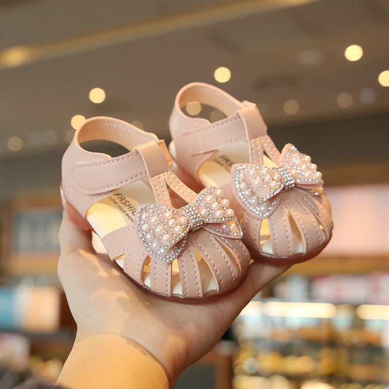 Luna Ribbons Baby Shoes Kasut Raya Budak Perempuan