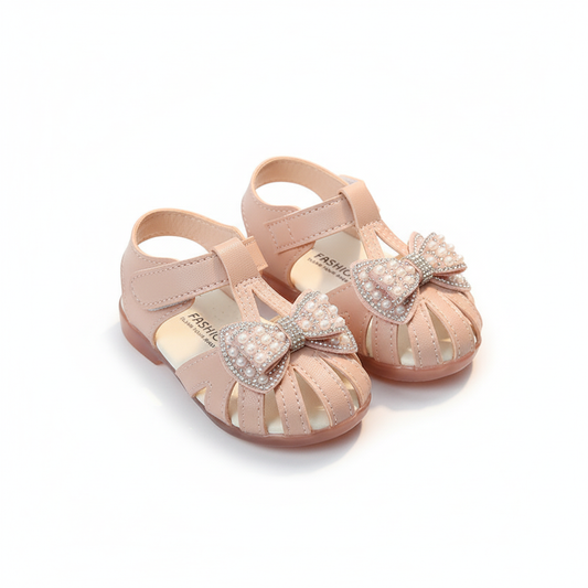Luna Ribbons Baby Shoes Kasut Raya Budak Perempuan