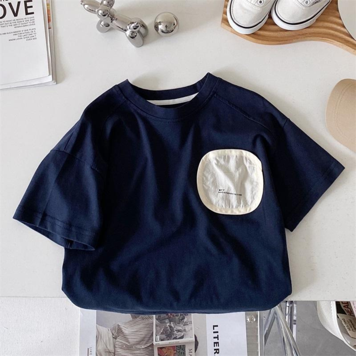 Tee Basics Summer Boy Cotton Tshirt Baju Budak Lelaki