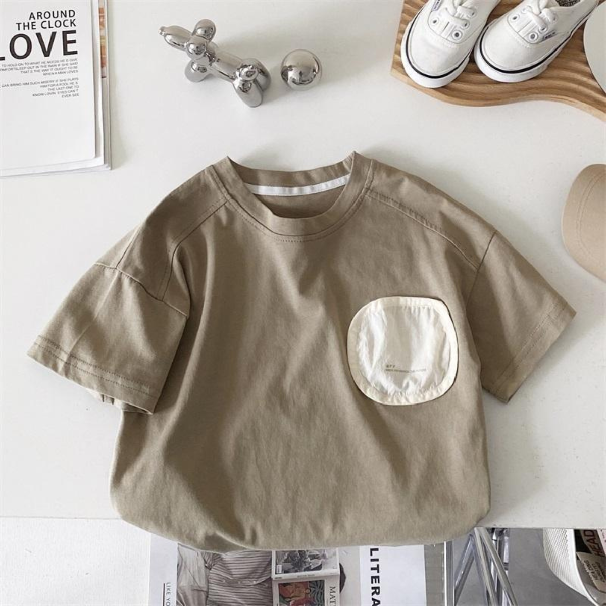 Tee Basics Summer Boy Cotton Tshirt Baju Budak Lelaki