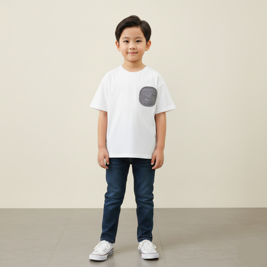 Tee Basics Summer Boy Cotton Tshirt Baju Budak Lelaki