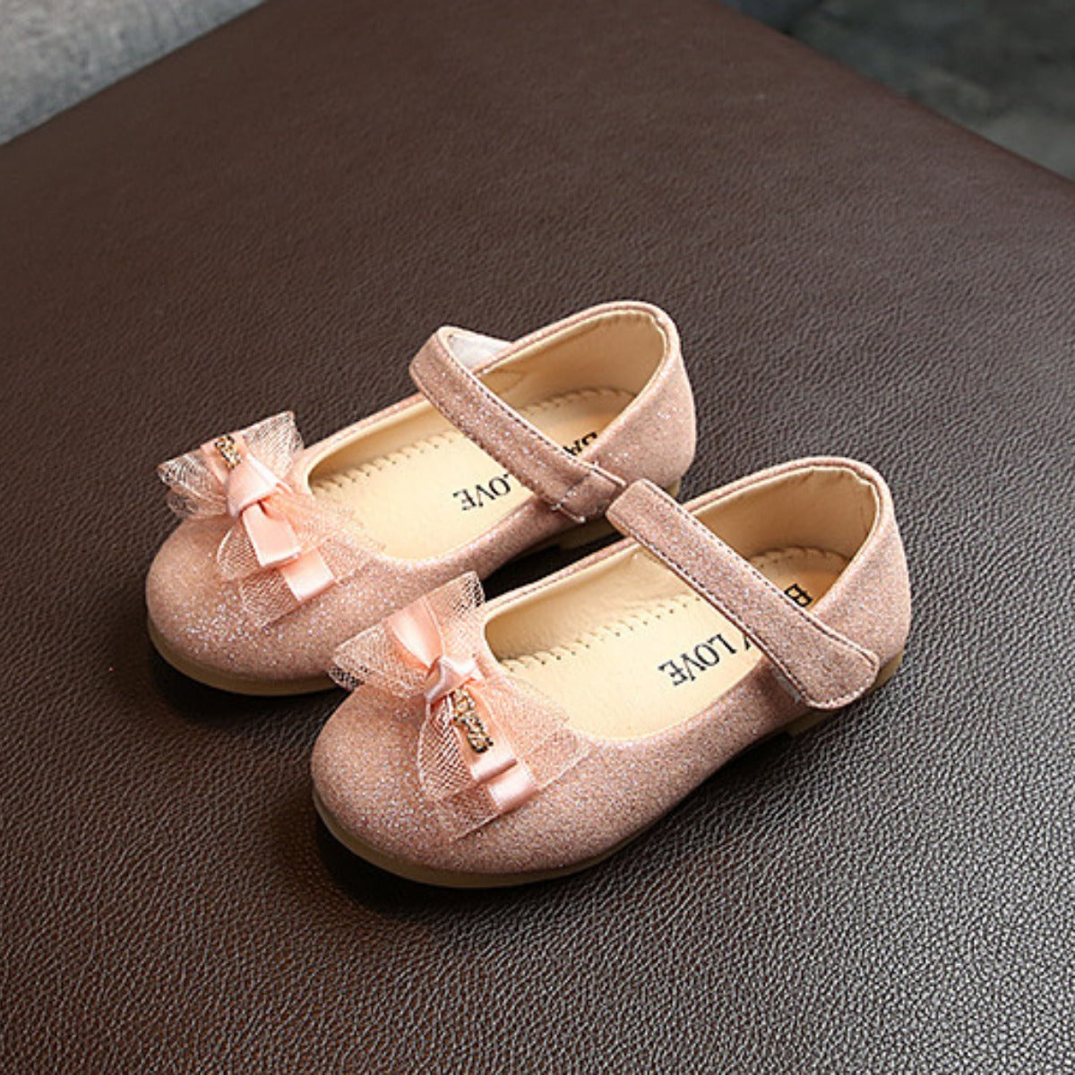 Mini BowBelle Princess Shoes Kasut Raya Budak Perempuan
