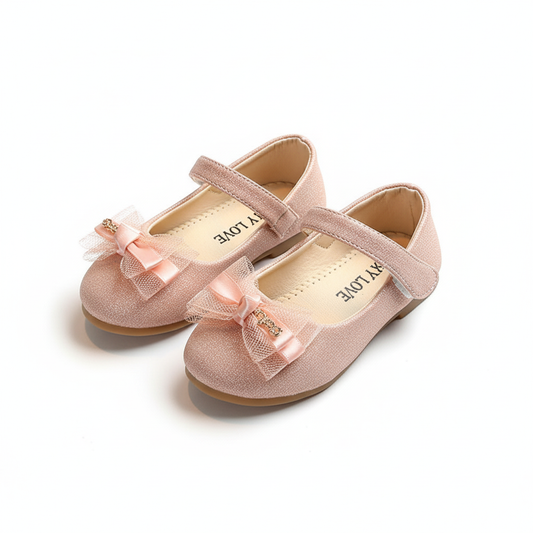 Mini BowBelle Princess Shoes Kasut Raya Budak Perempuan
