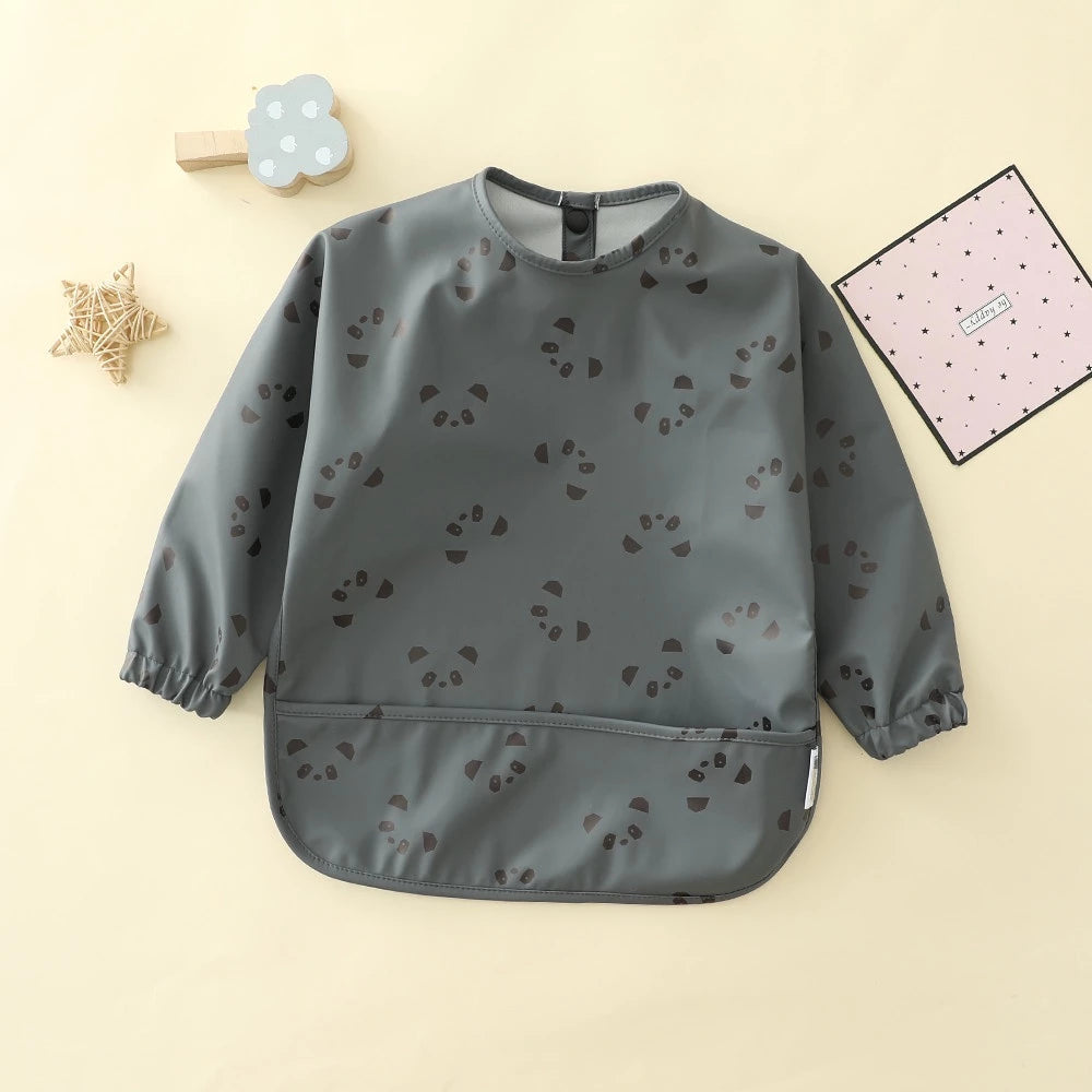 Premium Bib Long Sleeve Baby Feeding Bib