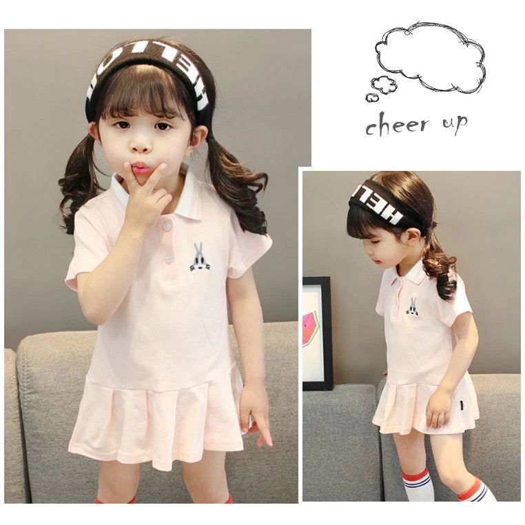 Playfit Girl Dress Baju Raya Budak Perempuan