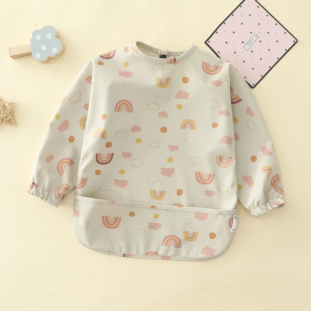Premium Bib Long Sleeve Baby Feeding Bib