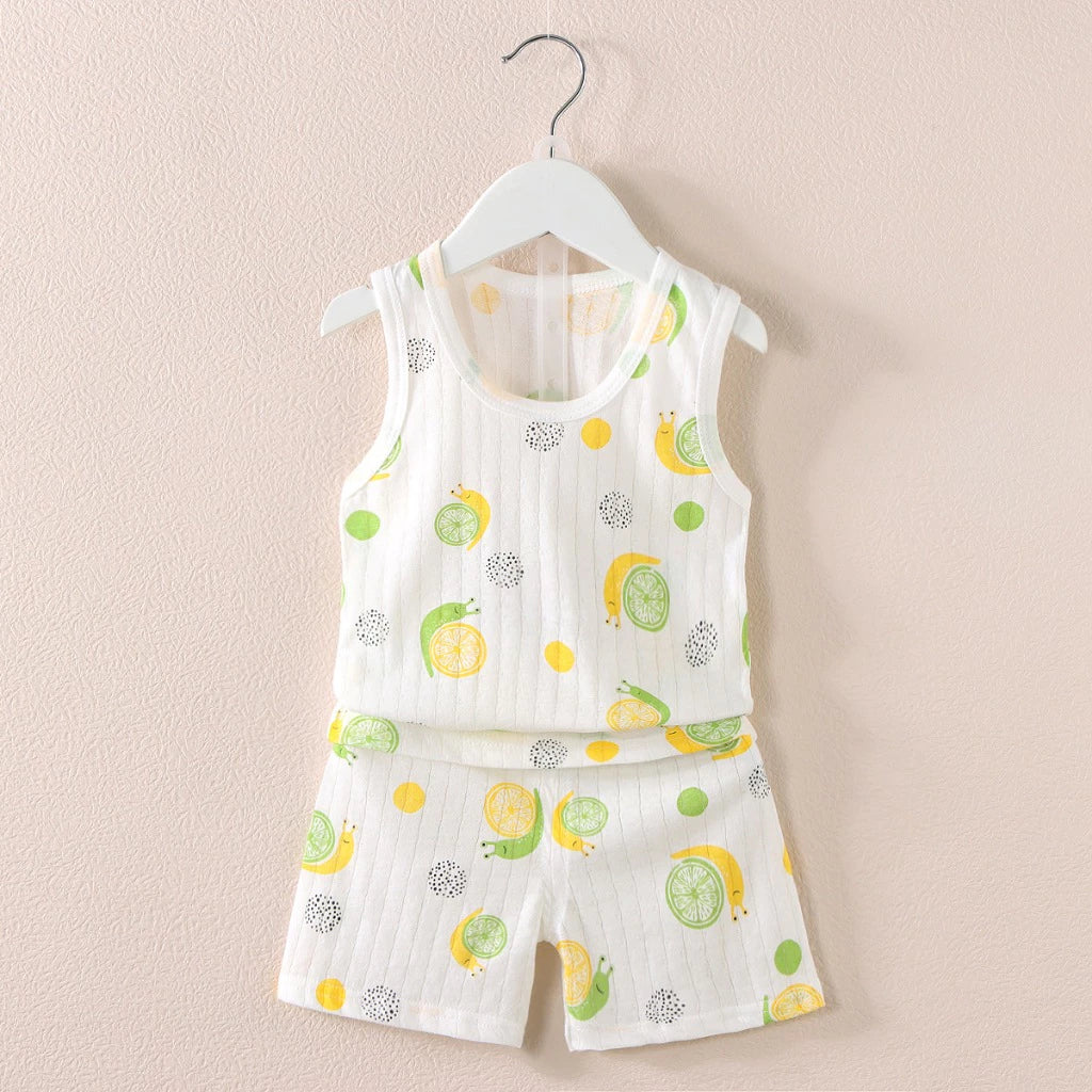 Sunny Singlet Clothes Set Baby Clothes Kids Baju Budak