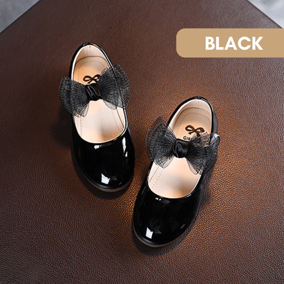 Jelly Bow Steps Shoes Kasut Budak Perempuan
