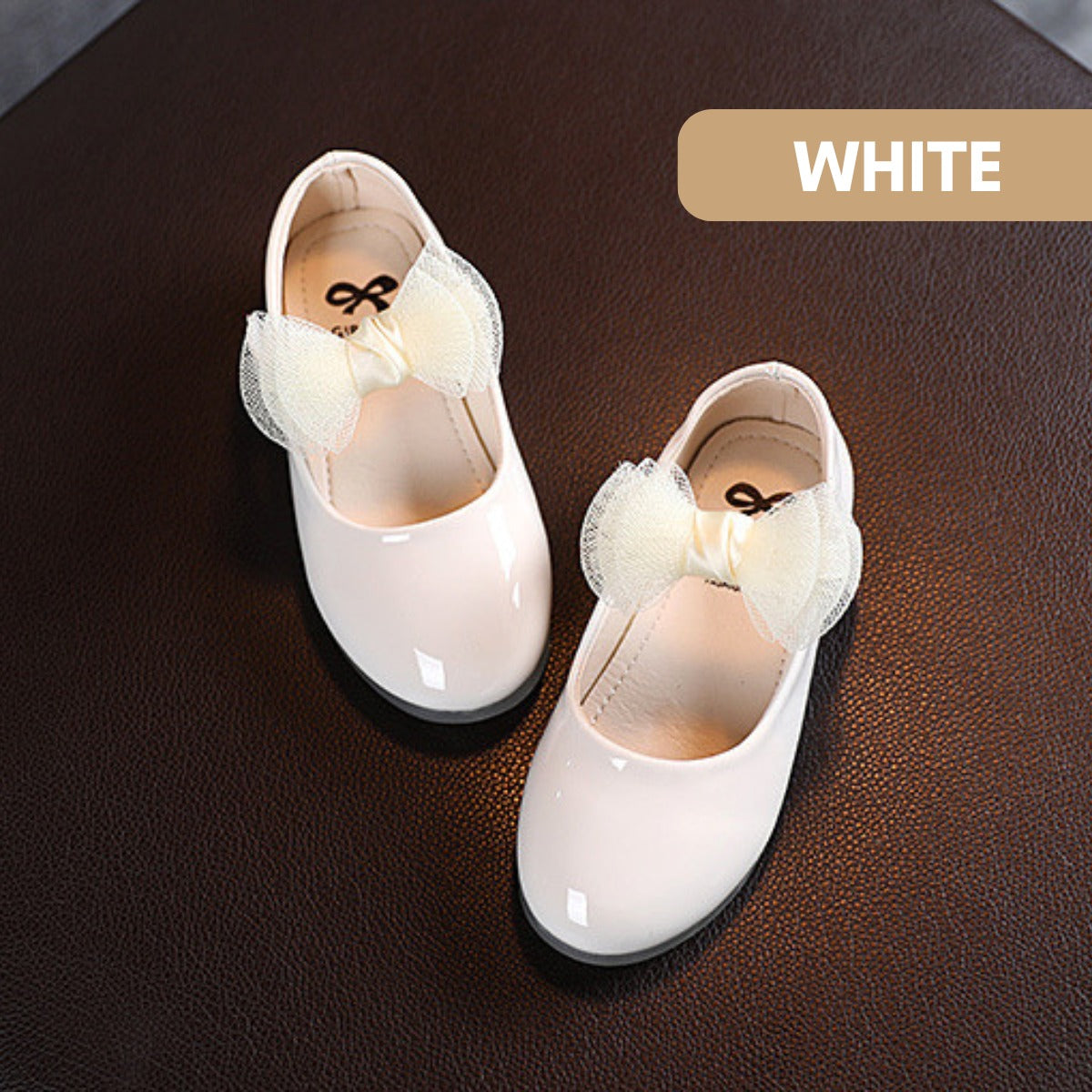 Jelly Bow Steps Shoes Kasut Budak Perempuan