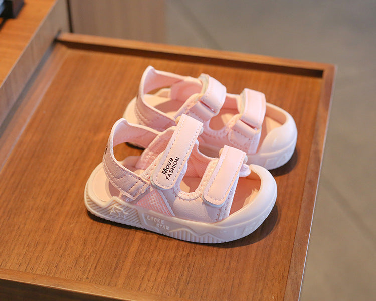 Snuggle Step Baby Shoes Kasut Raya Baby Unisex Kids Sandal