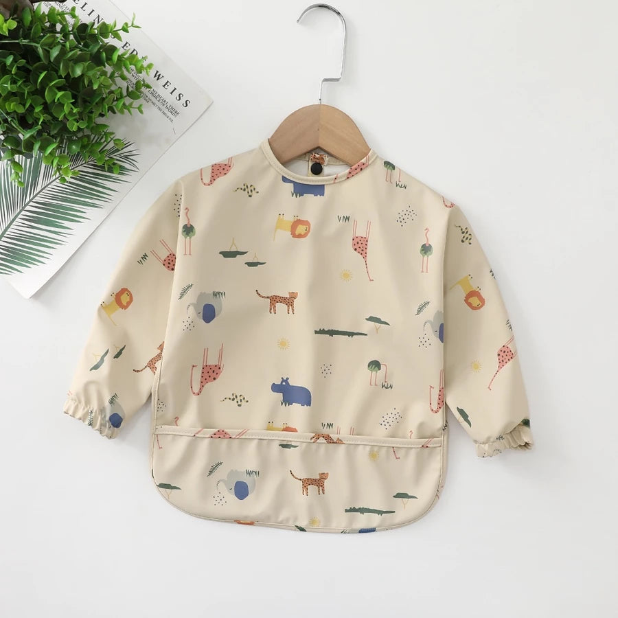 Premium Bib Long Sleeve Baby Feeding Bib