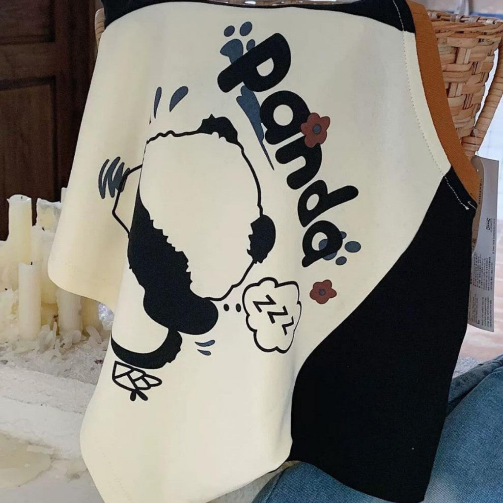 Baju Budak Lelaki 1-8Y Kids Boy Tshirt Clothes Toddler Cotton Panda Shirt Baju Baby Boy Baju Raya Jalan Merdeka
