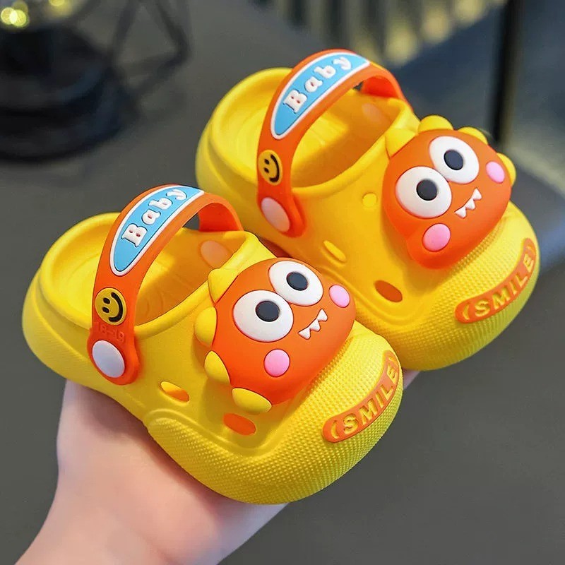 Kasut Selipar Budak Unisex 1-5Y Kids Sandal Rubber Shoes Slipper Toddler Shoe Girl Baby Boy Perempuan Kasut Anak Lelaki
